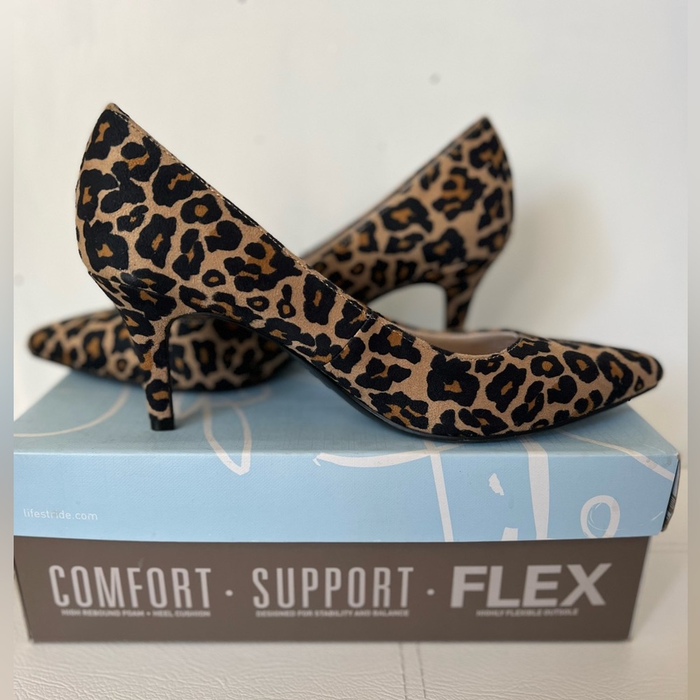 Cheetah print heels